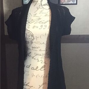 Womens black cardigan PM
